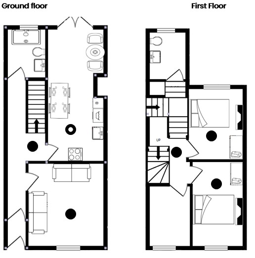 2 Meadow Villas floor plan