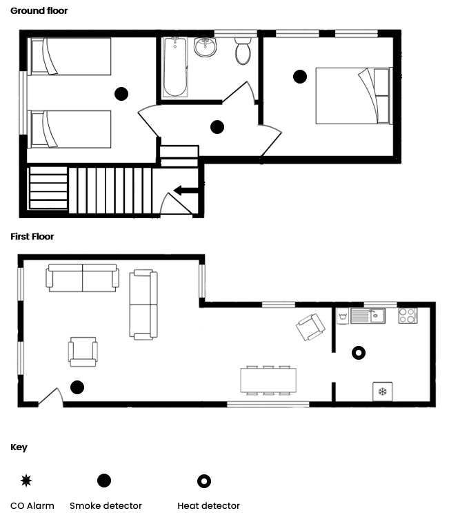 Norway House Studio floor plan