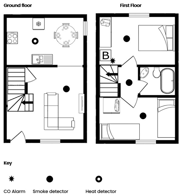Harrys Hideout floor plan
