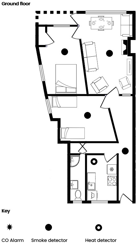 1 Sunnyside floor plan