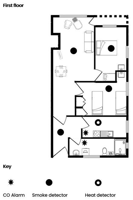 3 Sunnyside floor plan