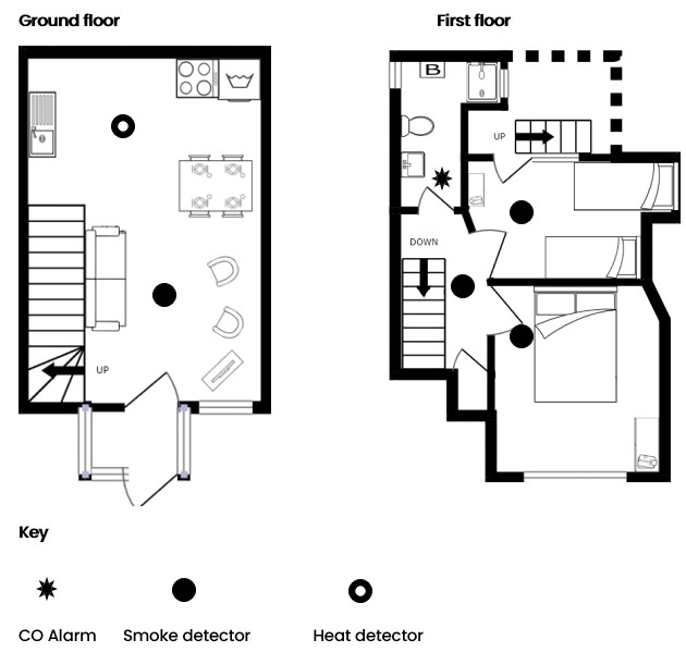 Lower Seaview floor plan