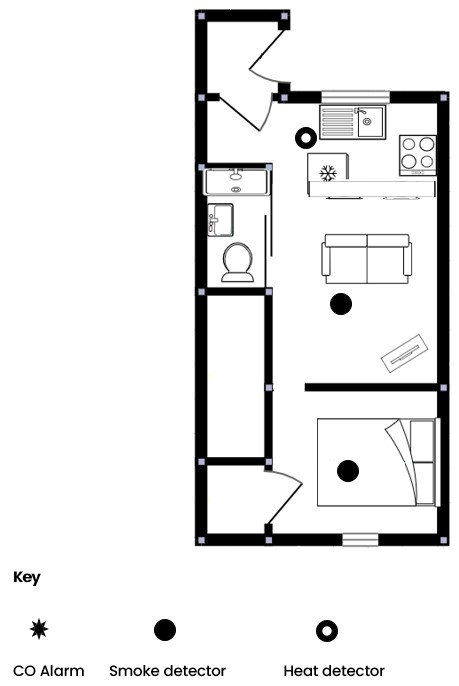 Surfers Nest floor plan