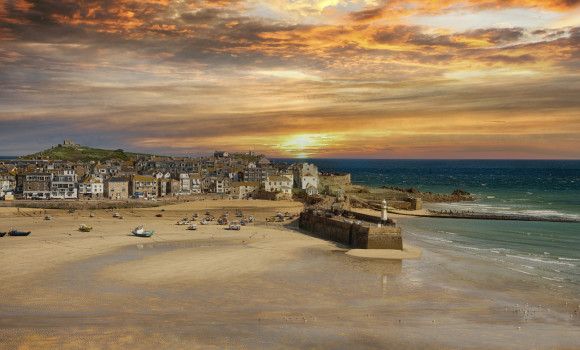 St. Ives Cornwall, carbis bay