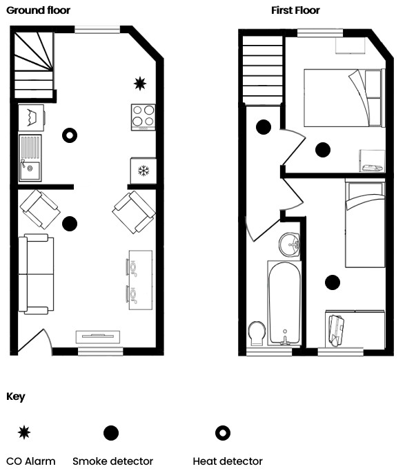The Green House floor plan
