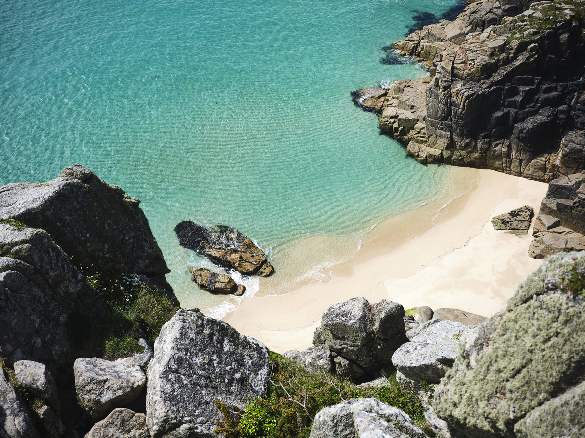 Porthcurno Beach