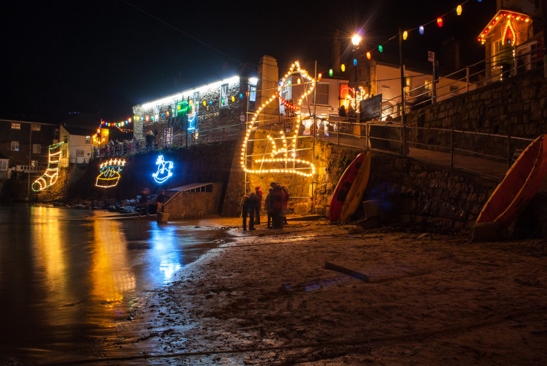 Mousehole Christmas Lights