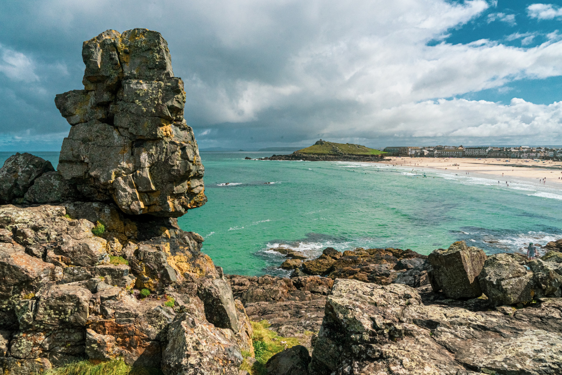 Mans Head, Clodgy point, St Ives
