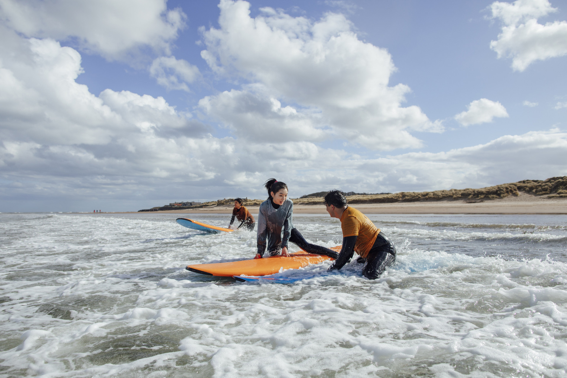 Surfing lessons