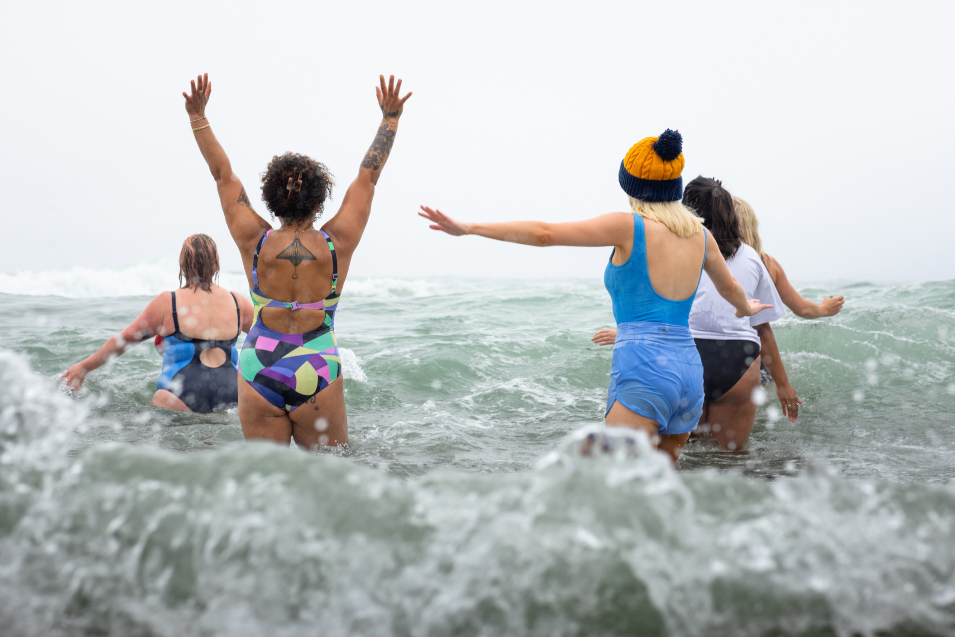 Christmas sea swims