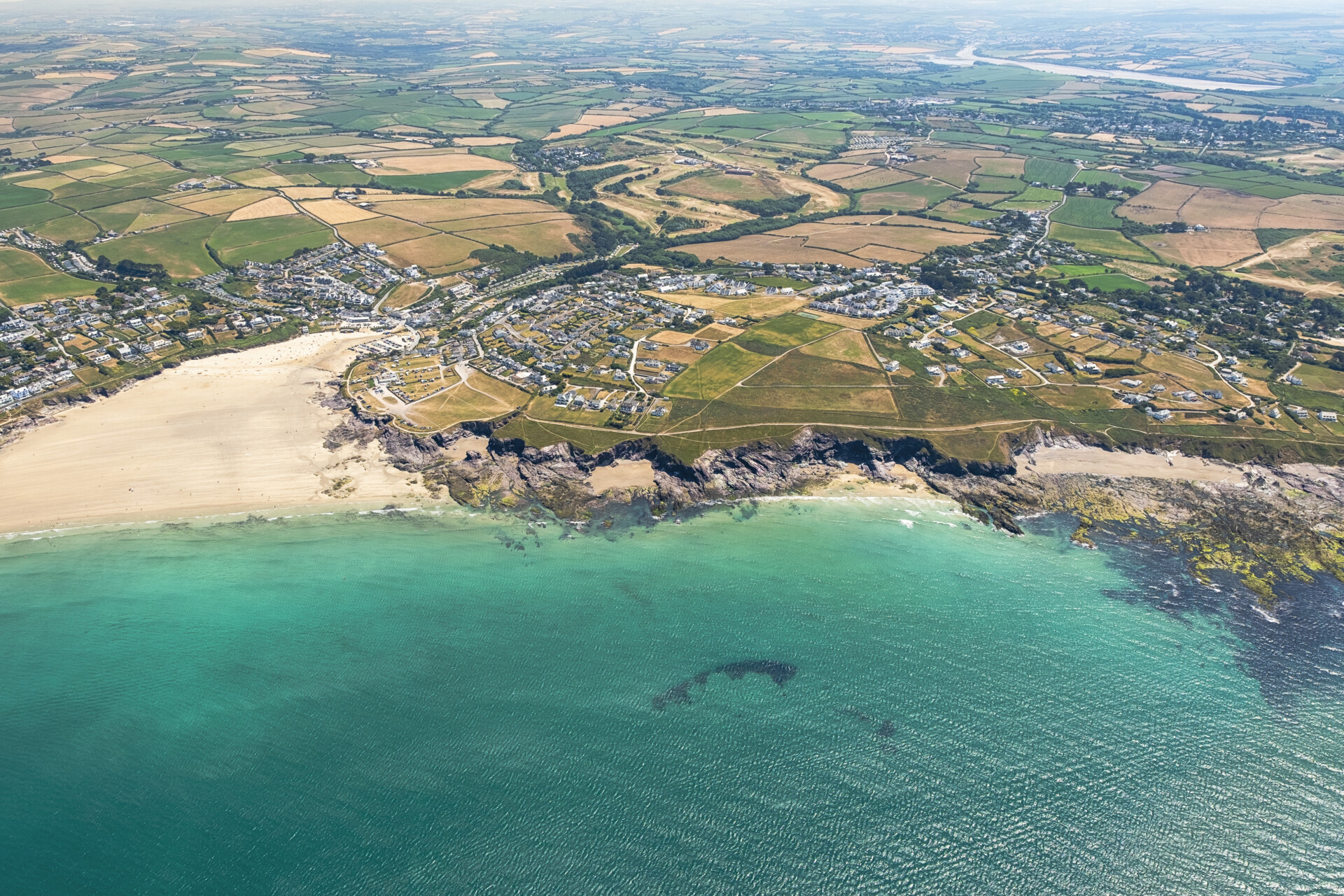 Polzeath beach, Cornwall