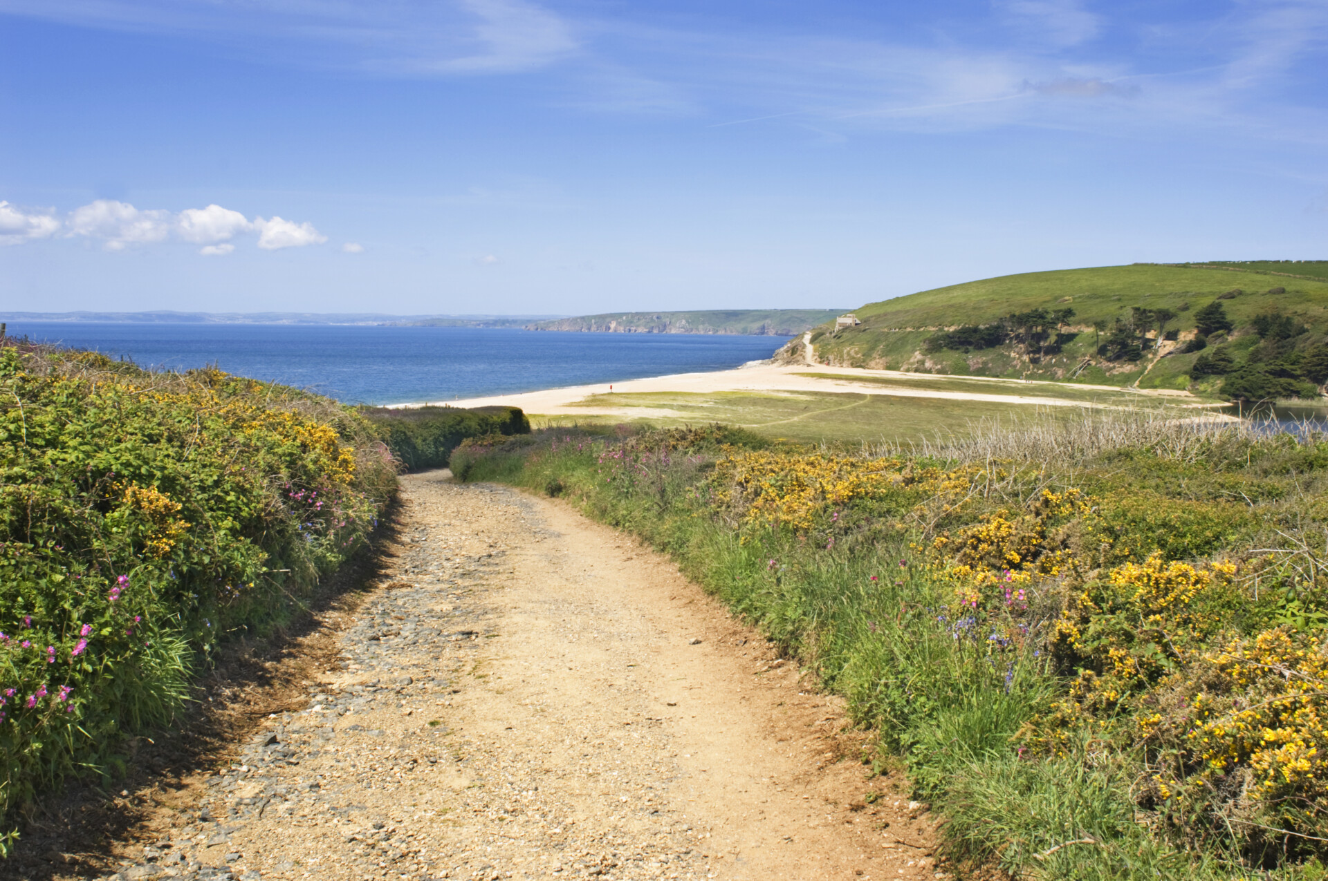 Loe Bar beach, Cornwall