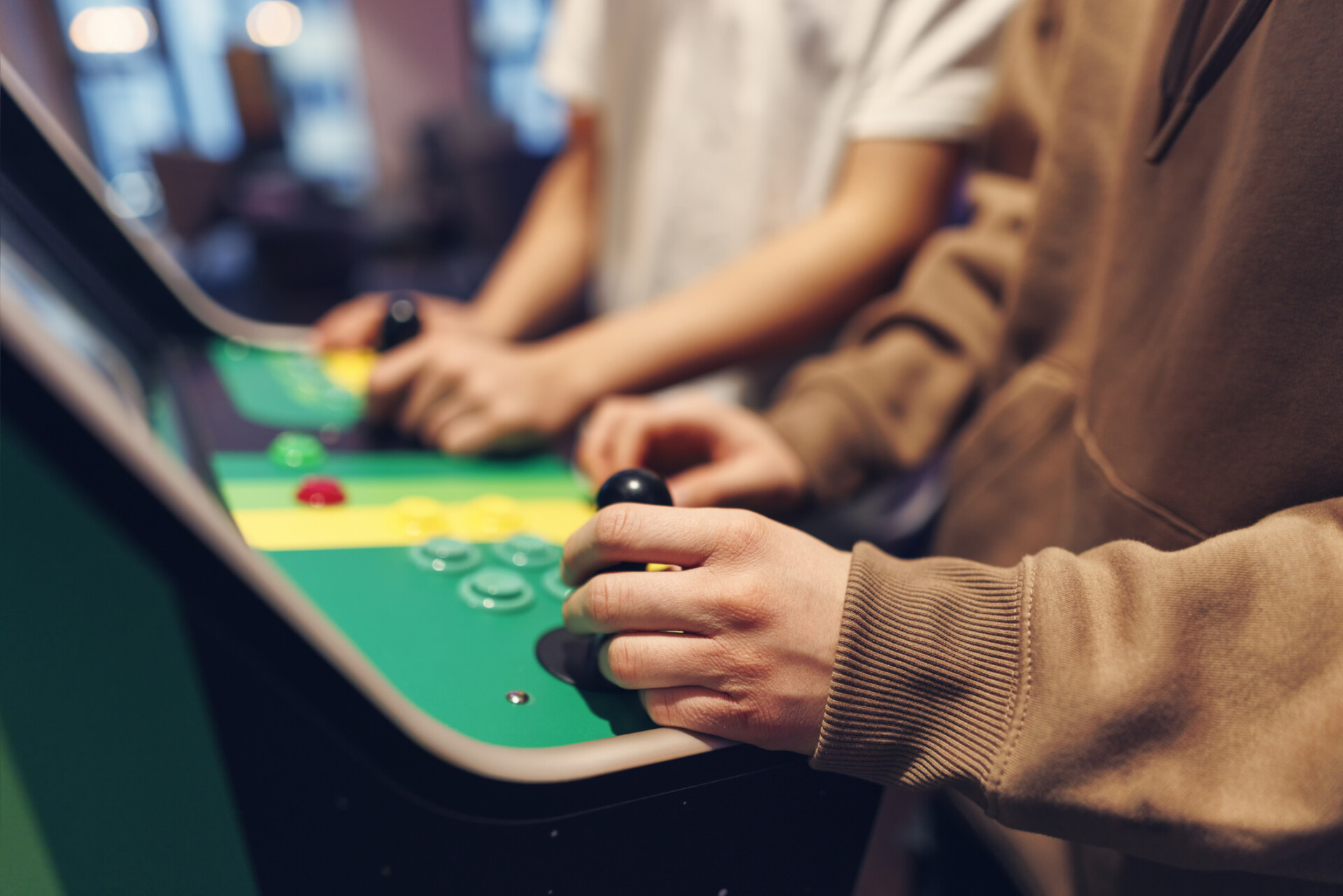 Have fun in the arcade